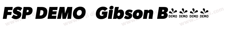 FSP DEMO   Gibson B字体转换